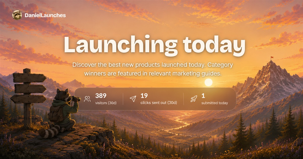 Daniellaunches social preview